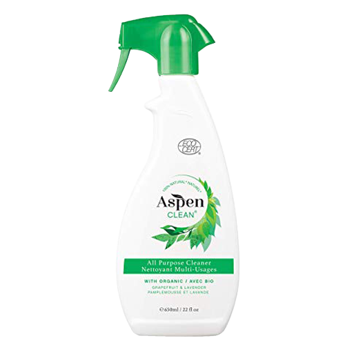 AspenClean All Purpose Cleaner with Organic Grapefruit & Lavender Essential Oils