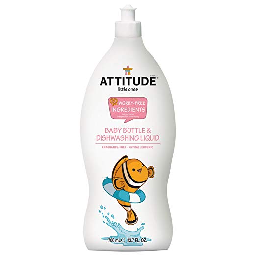 Attitude Baby Bottle & Dishwashing Liquid