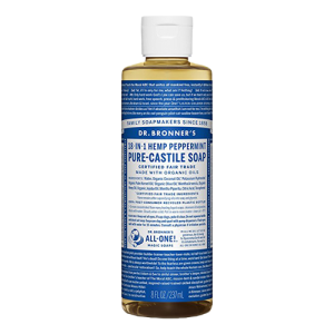 Dr. Bronner's Organic Pure Castile Liquid Soap Peppermint